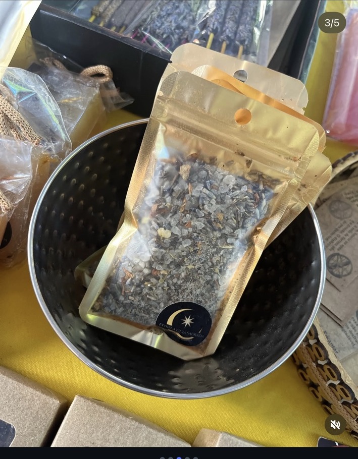 Produto artesanal com ervas