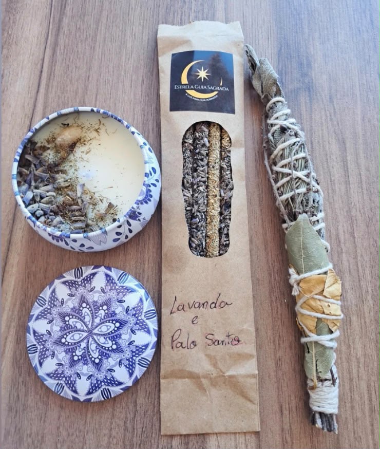 Kit Lavanda e Palo Santo