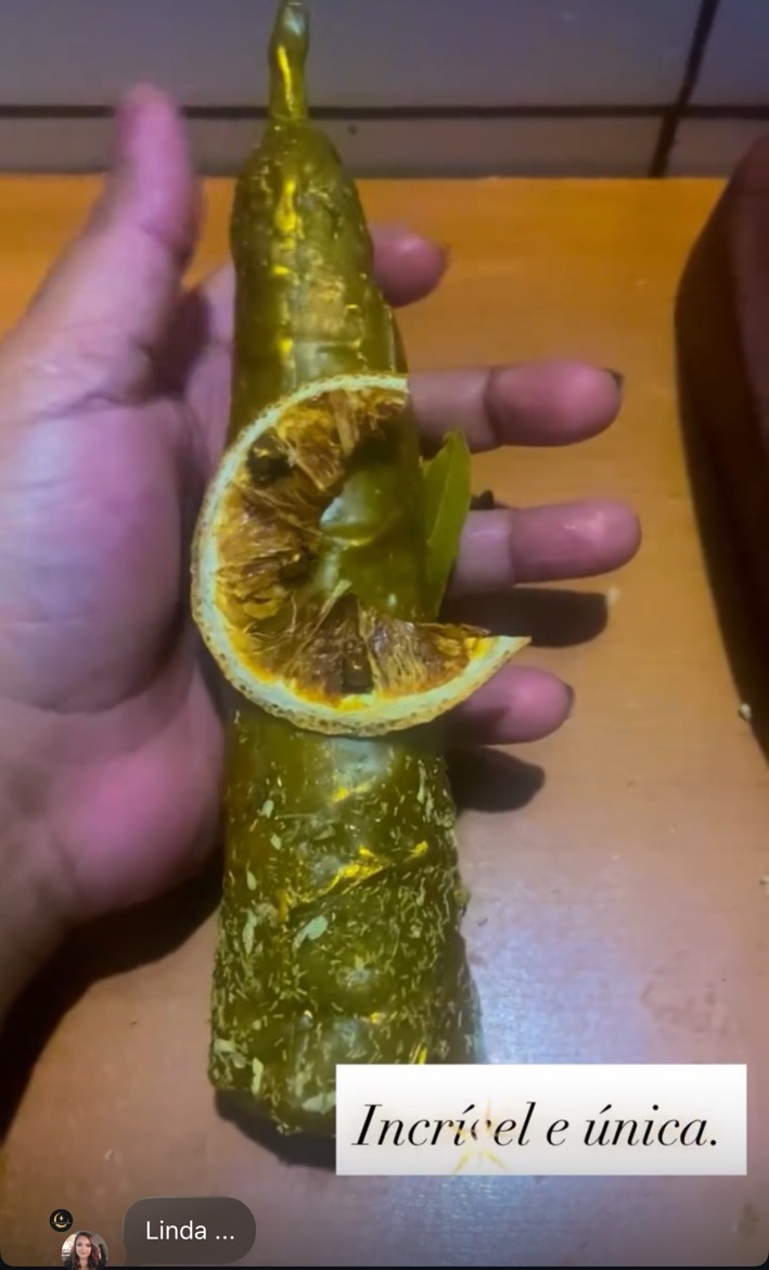 Vela artesanal especial